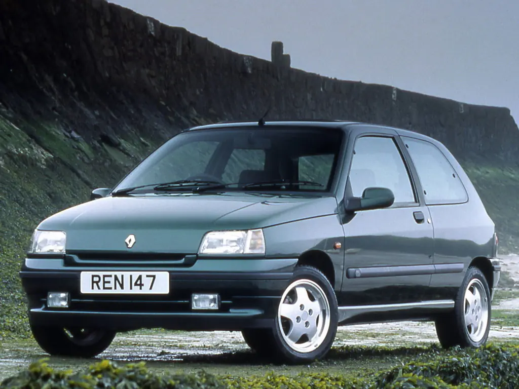 Renault Clio (C576,  C57L, C577, C579, C57A,  C57S,  357F,  357J,  357L,  357R, C57D, C57H, C57M, C57T,  C57Y) 1 поколение, рестайлинг, хэтчбек 3 дв. (03.1994 - 08.1996)